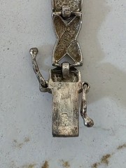 Vintage FAS Sterling Silver 925 XO Hugs and Kisses Bracelet