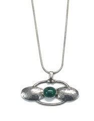 Vintage 80’s Silver 925 Rachel Gera Pendent One Of A Kind Signed Modernist Art