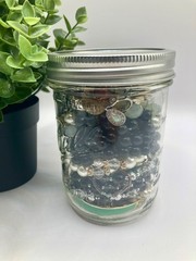 Vintage and Contemporary Mystery Jewelry Jar – Good Condition – 7