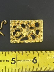 Vintage MMA PEM LOT Pin Brooch Cherub Pegasus Book 3Pc Signed Estate Jewelry