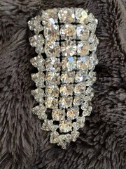 Early 1900s Antique Eisenberg Original Signed Large Fur Pin Brooch