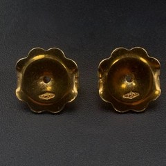 TEMPLE ST. CLAIRE 18K YELLOW GOLD MOONSTONE & DIAMOND EARRINGS