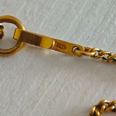 Vintage Soviet Baltic Amber Necklace 1970 Kaliningrad Factory 0YK Gold Plated