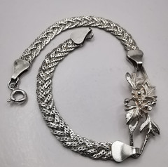 Vintage Very Beautiful Bracelet Jewelry,925 Sterling Silver,Handmade,seal, 8,17g