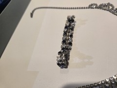 Vtg 1950’s-1960’s Light And Blue Sapphire Necklace And Bracelet