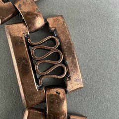 Vintage Renoir Copper Necklace q3z