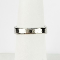 Baby Blue Topaz Marquise Cut Solitaire Sterling Silver Cocktail Ring Size 5.75