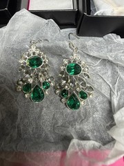 AVON set (necklace, earrings, watch), 6 pieces. Non-precious metal