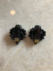 Magnificent Vintage HOBE Rhinestone Clip On Earrings