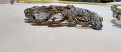 Lot Of 3 VTG Rhinestone Brooches 2 To 2.5 Inches Prong Settings Unsigned
