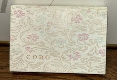 Vintage Coro Fashion Jewelry 16.5″ Necklace & Clip-On Earrings, Original Box,
