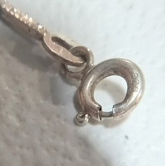 Vintage 20″ Italy 925 Square Snake Box Chain 5.1 grams Sterling Silver VTG