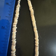 Puka Shell Turquoise Beaded Necklace