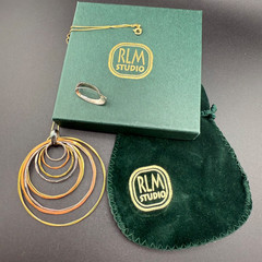 RLM Studio Necklace Signed 925 19” Extra Bale Included