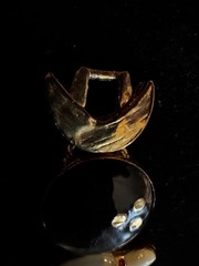 Gold Tone Bowling Ball Bowling Pins Vintage Slide Bracelet 6.5” League