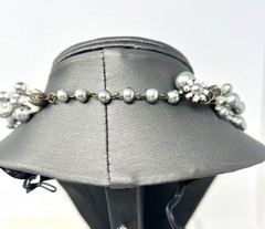 Signed MIRIAM HASKELL Multi-Strand Faux Pearl Necklace and Matching Bracelet