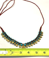 Statement Necklace Handmade Paulina Barcelona OOAK Boho Ethnic Adjustable Spain