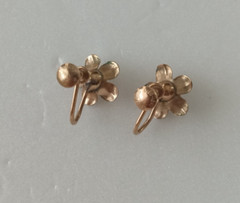 Vtg Lot 14 Pairs Earrings Clip On Screw Back Barclay Napier Alice 11 Unsigned