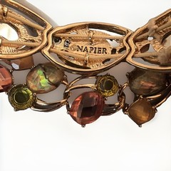 ‘90s – ‘00s Napier Cluster Necklace Earrings And Bracelet Set