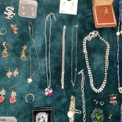 Vintage Fashion Jewelry Rings, Bracelets, Necklaces, Pins, Earrings, Rosaries