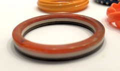 LOT of 13 VINTAGE PLASTIC BANGLE BRACELETS in VARIOUS COLORS & DESIGNS (Lot #5)
