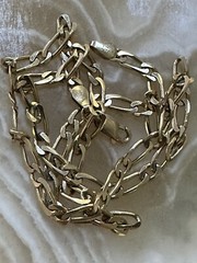 Vintage 14 Kt Solid Gold Chain Necklace