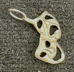 Vintage Stering Silver Dramatics Masks Charm .5″ 0.5 Grams