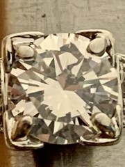 Estate Diamond Ring,Platinum, 10% Iridium Diamond Ring! Antique,Transitional Cut