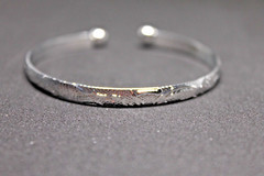 Stainless Steel Vintage Style Open Bangle Braclets With Carvings Inlay Set Of 3