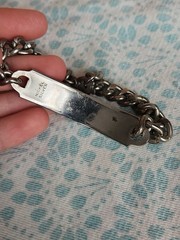 Lot Vintage NOS & Bespoke ID Bracelets J Hook 8” Nickel Silver – In Vintage Box