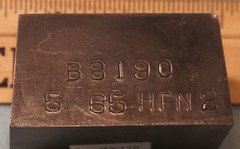1965 PLAYBOY Female Silhouette Fob Charm STEEL STAMPING DIE RY278