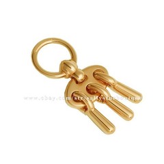 Sallys Quality 100% Copper Scarf Ring Mini Brooch For Ribbon & Silk Scarves