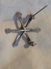 Mid-century Modern Martin LASAK Abstract Flower Pin