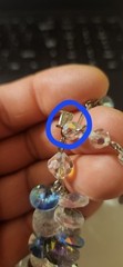 Vintage Vendome Austrian Aurora Borealis Crystal Rhinestone Cluster