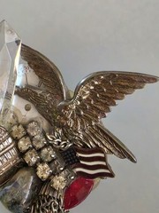 Maximal Art John Wind Wintage America Brooch, Waer To Celebrate The 250th