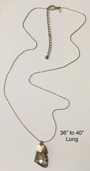 1990s/2000s CHICOS 15pc Statement Necklace Lot Beaded Gemstone Chain Pendant+