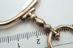 ANTIQUE ENGLISH GEORGIAN GOLD QUIZZER / MAGNIFYING GLASS c1820