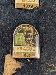 RARE Gustav Mahler Complete 12-Pin Career Timeline Set – Gold Tone & Enamel