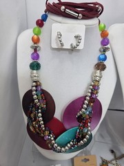​HUGE 38 pc Jewelry LUCKY BRAND Wood Bead Vintage To Now LOT Necklaces Bracelets