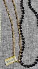 Vtg 1970s 1980s Beaded Necklace 12pc LOT Lucite Plastic Metal HONG KONG Crafts