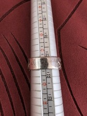 Statement 925 Sterling Silver Vintage Thorns Band Men’s Ring Size 11.75 MK
