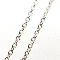 Theo Fennell 925 Sterling Silver Vintage London Cable Chain Necklace 16-18″