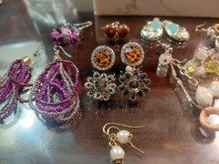 Vintage-Modern 1990’s 35 Piece Pierced Earring Lot