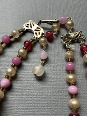 vintage 7 pc lot West Germany Japan 4 Necklaces 3 Pairs Earring MCM