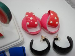 10 PAIR VINTAGE MOD BOHEMIAN 1970-80’S PIERCED EARRINGS!