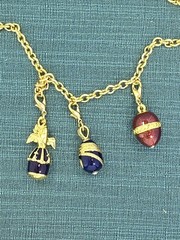 I Am Edgar Berebi Thé 3 Wishes Charm Necklace Just Found 1998 Vintage Jewelry