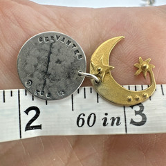 KCB Pendant Charm Sterling Cervantes “Believe There Are No Limits But The Sky”