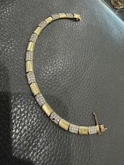 Stunning Bracelet 14k Yellow Gold WOW 12.5 GRAMS 14kt 7.5”