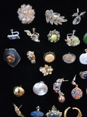 Vintage “Single” Earring/ Crafting Lot of over 65. 13 Signed 1.2lbs