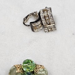 Vintage Earring Lot, 14 Pairs, 50s-80s, Floral. Cottagecore